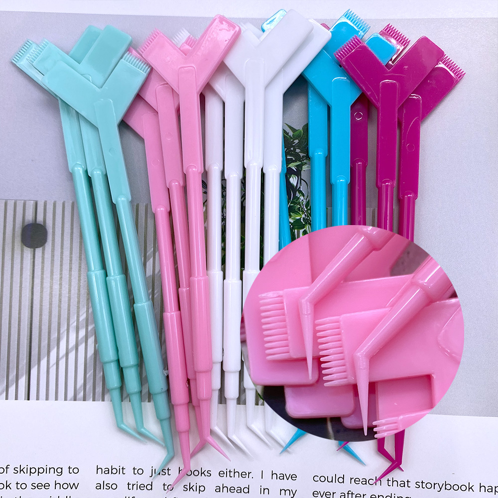 Eyelash Extension Y Shape - 10/20/30 Buah Sisir Tongkat Pengeriting Bulu