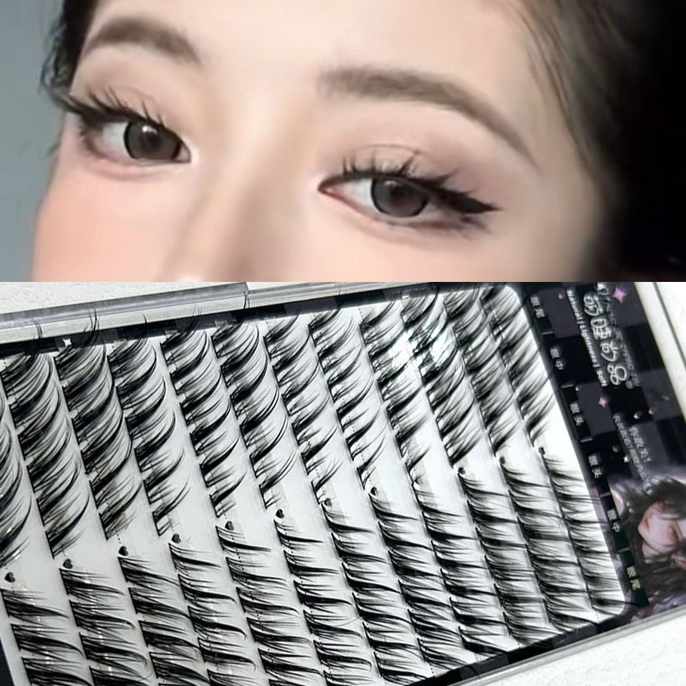 Eyelash Extension Fox Eye - Bulu Mata Palsu Rubah Tunggal Efek