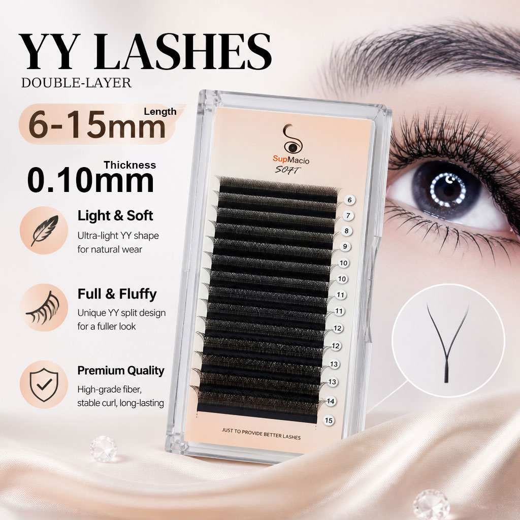 Eyelash Extension Y Shape - Supmacio 0.10 Mm YY Bulu Mata
