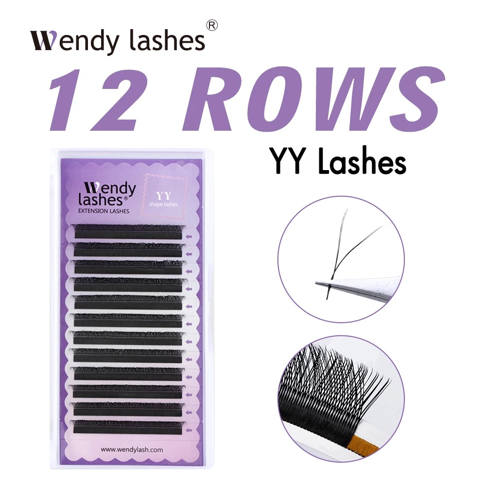 Eyelash Extension Y Shape - WENDY 2D YY Bentuk C/D Ekstensi