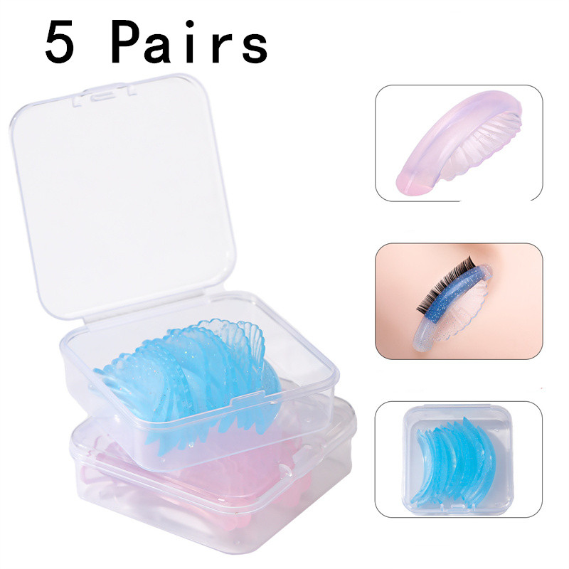 Eyelash Extension Y Shape - 5 Pasang Bantalan Perm Bulu Mata