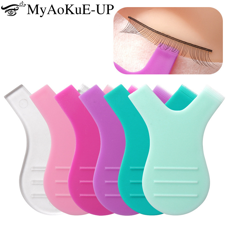 Eyelash Extension Y Shape - 10 buah kuas rias bulu mata