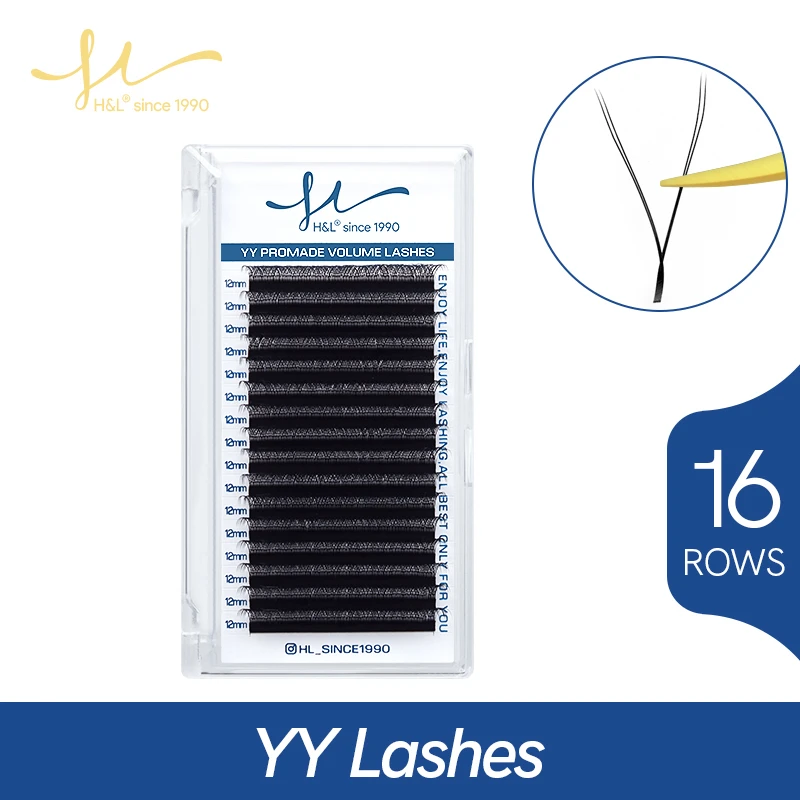 Eyelash Extension Y Shape - 16 ros YY ekstensi bulu mata
