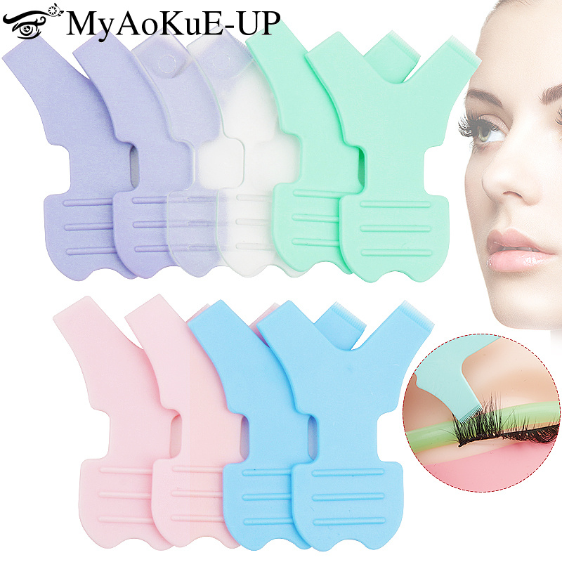 10 buah baru dapat digunakan k - Eyelash Extension Y Shape ulasan dan harga