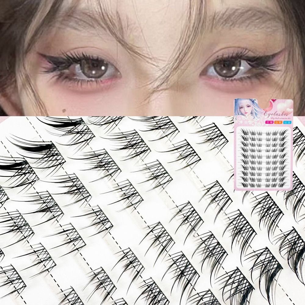 Bulu Mata Cluster Mata Kucing  - Eyelash Extension Fox Eye ulasan dan harga