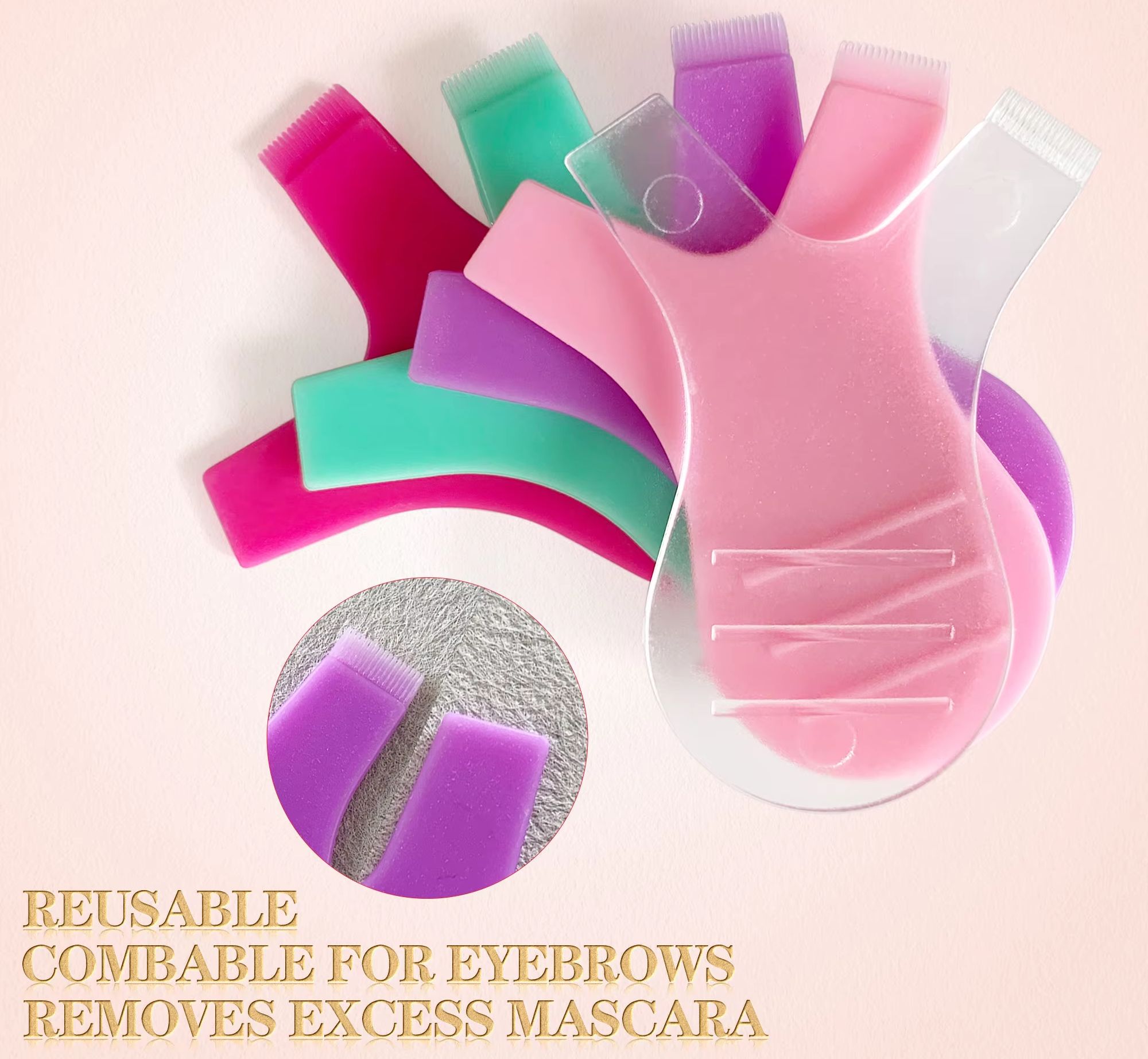 50 Buah Kuas Bulu Mata Rias Wa - Eyelash Extension Y Shape ulasan dan harga