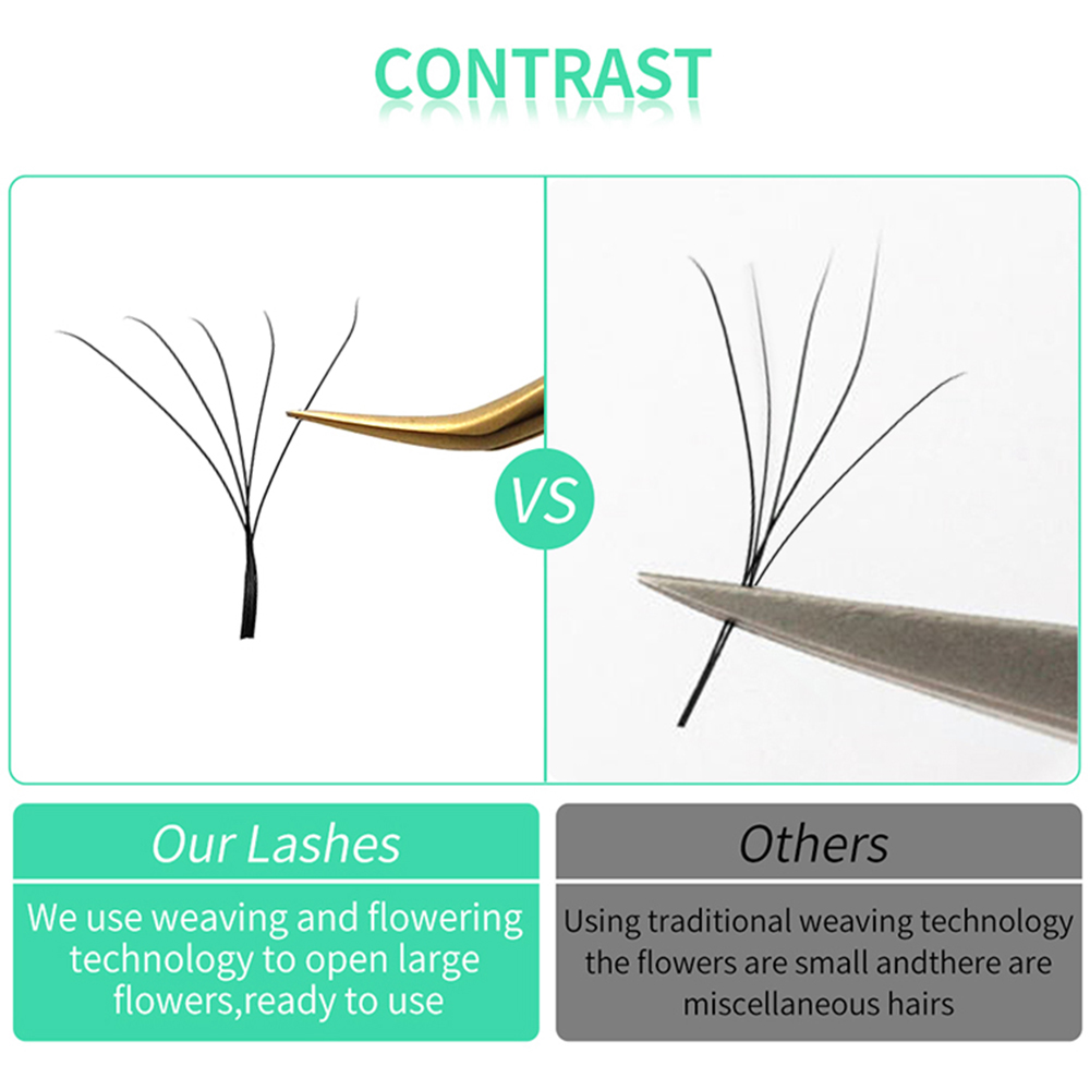 LAKANAKU W bentuk mekar 3D 4D  - Eyelash Extension Y Shape ulasan dan harga