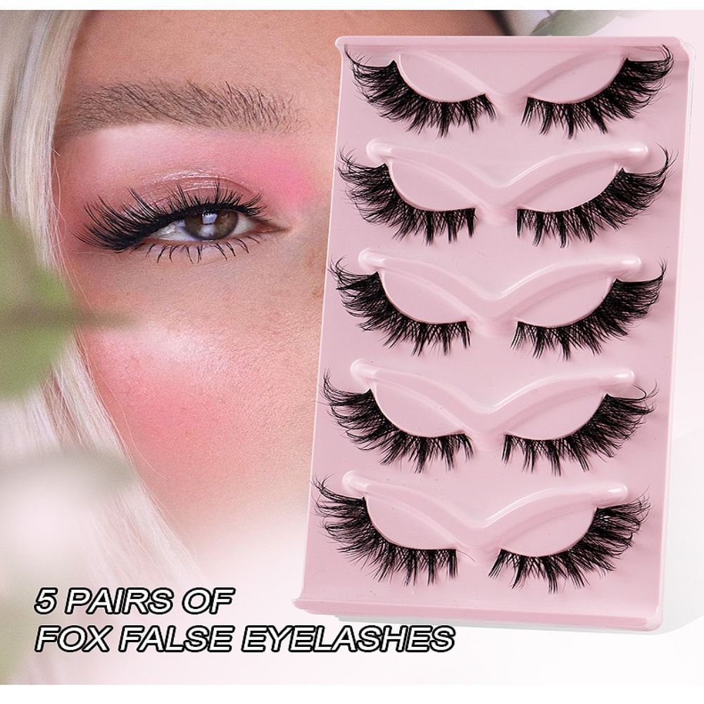 Bulu Mata 3D Fuffy untuk Wanit - Eyelash Extension Fox Eye ulasan dan harga