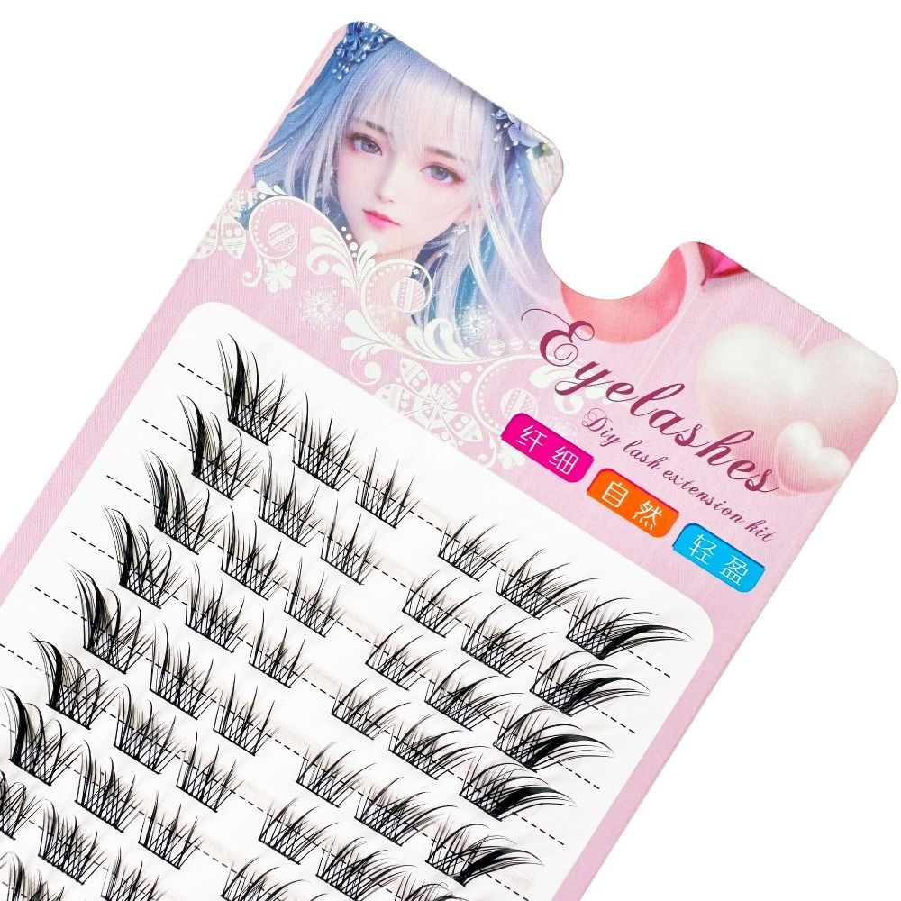 Bulu Mata Palsu 3D Cat Eye Clu - Eyelash Extension Fox Eye ulasan dan harga