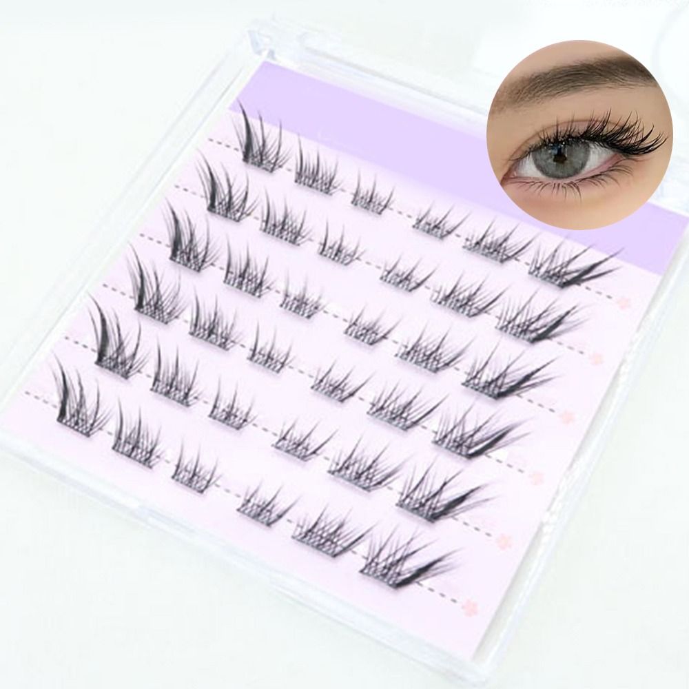 Bulu Mata Palsu 3D Cat Eye Sel - Eyelash Extension Fox Eye ulasan dan harga