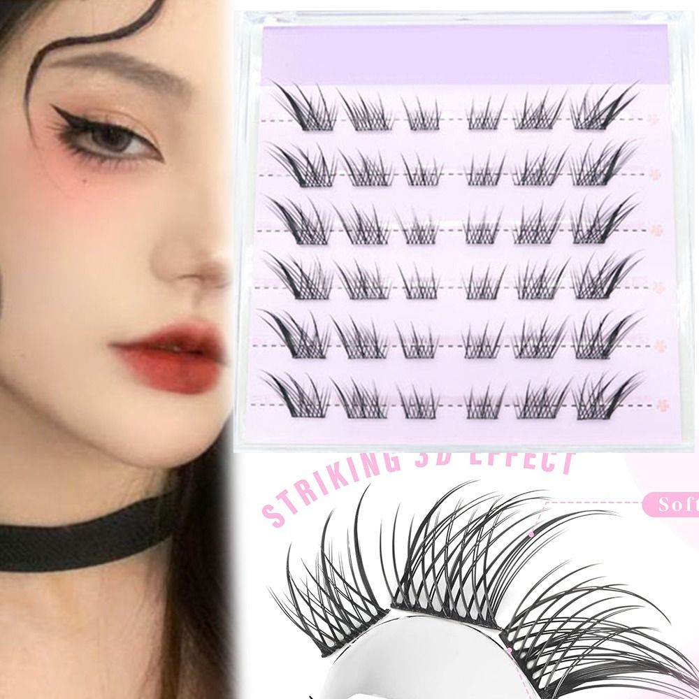 Bulu Mata Palsu 3D Cat Eye Sel - Eyelash Extension Fox Eye ulasan dan harga