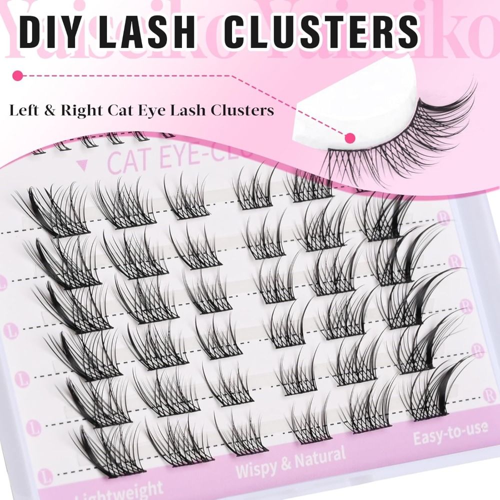 Bulu Mata Palsu 3D Cat Eye Sel - Eyelash Extension Fox Eye ulasan dan harga