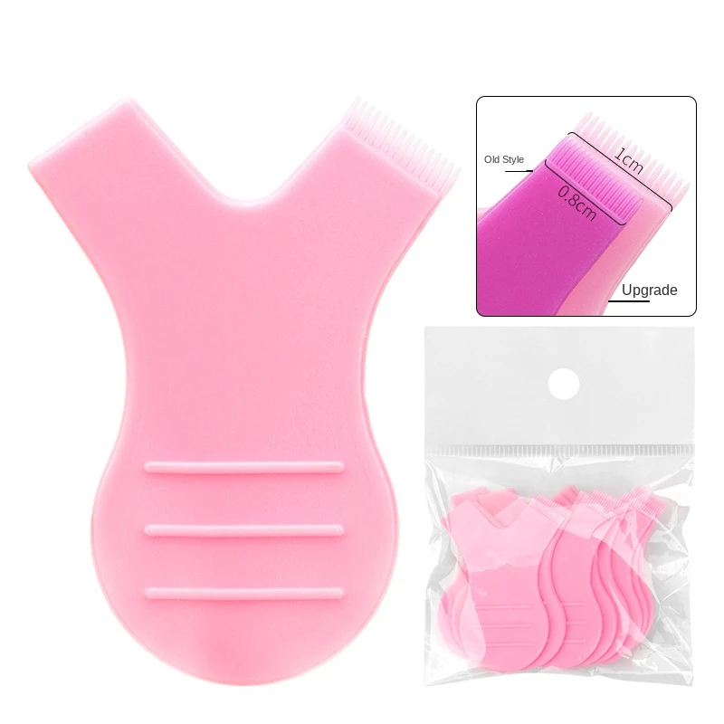 10 buah sikat bulu mata makeup - Eyelash Extension Y Shape ulasan dan harga