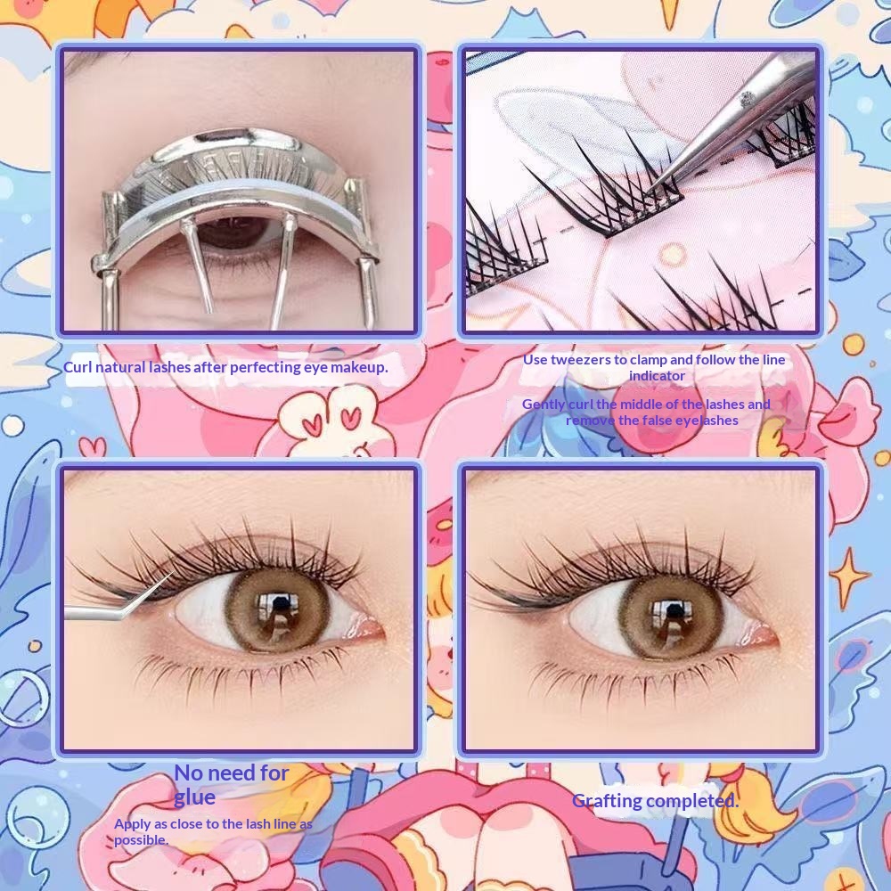 120 Cluster Tidak Perlu Lem Bu - Eyelash Extension Fox Eye ulasan dan harga