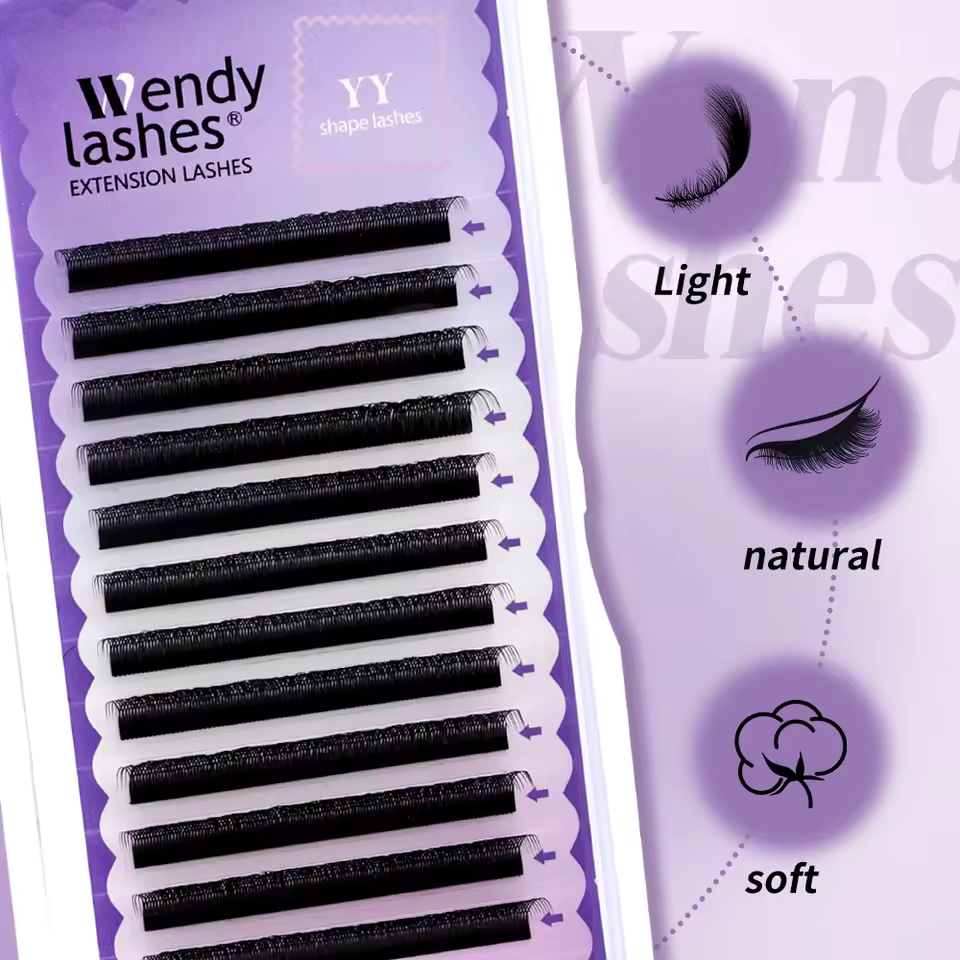 WENDY 2D YY Bentuk C/D Ekstens - Eyelash Extension Y Shape ulasan dan harga