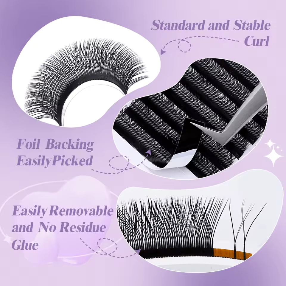 WENDY 2D YY Bentuk C/D Ekstens - Eyelash Extension Y Shape ulasan dan harga