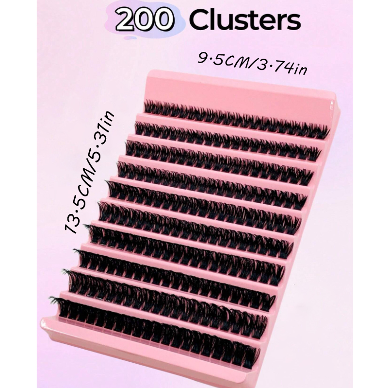 200 Buah Set Ekstensi Bulu Mat - Eyelash Extension Supernatural ulasan dan harga
