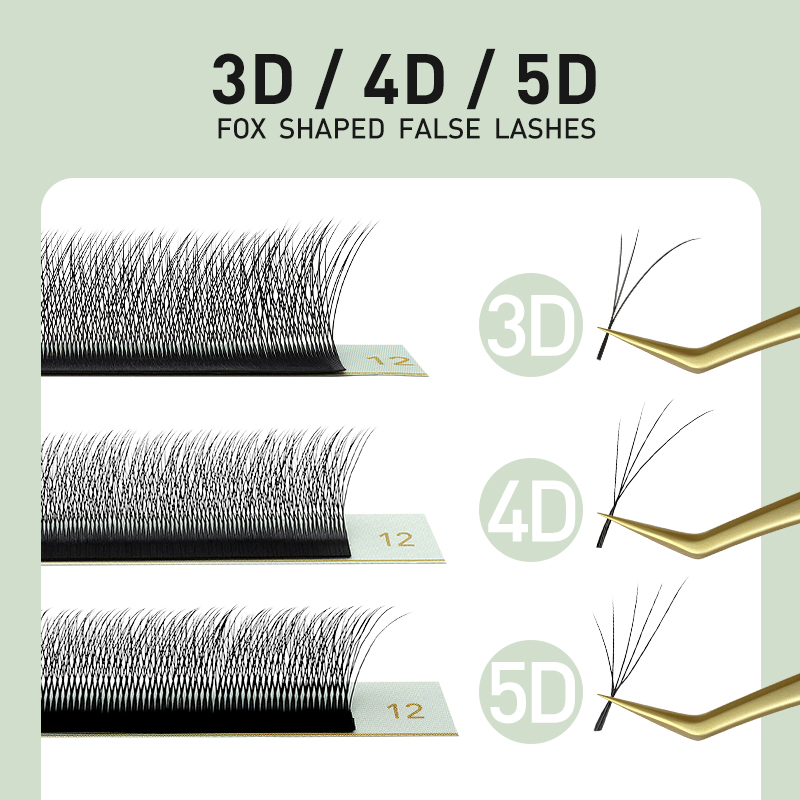 SAKURAHANA Bulu Mata Palsu Ben - Eyelash Extension Fox Eye ulasan dan harga
