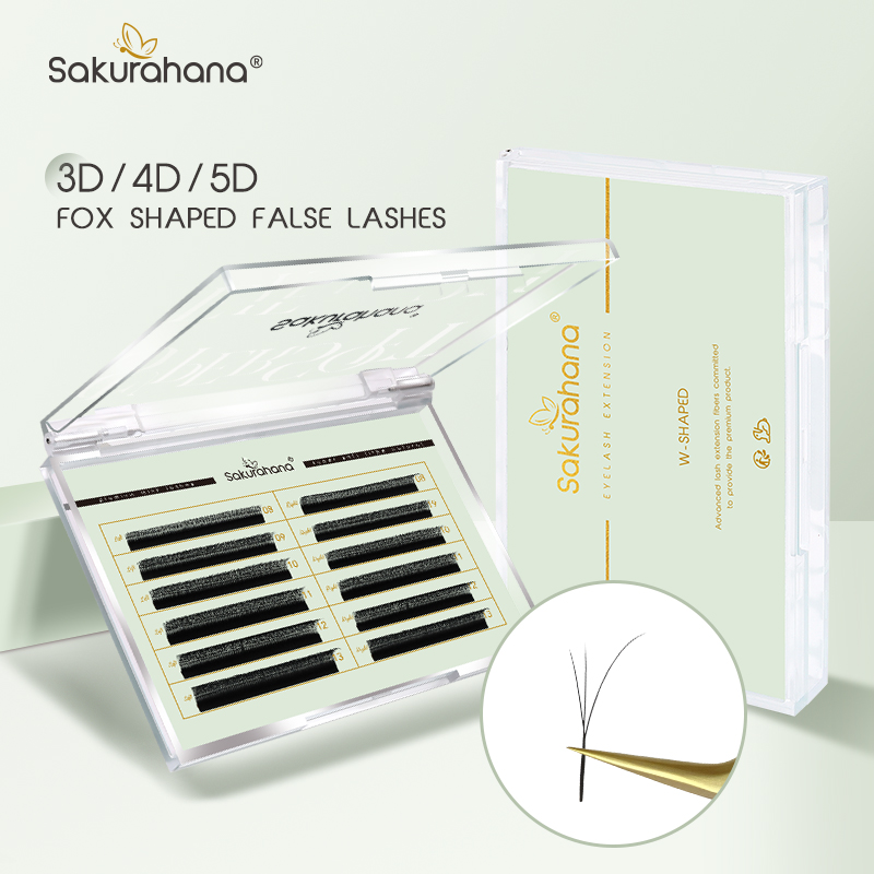 SAKURAHANA Bulu Mata Palsu Ben - Eyelash Extension Fox Eye ulasan dan harga