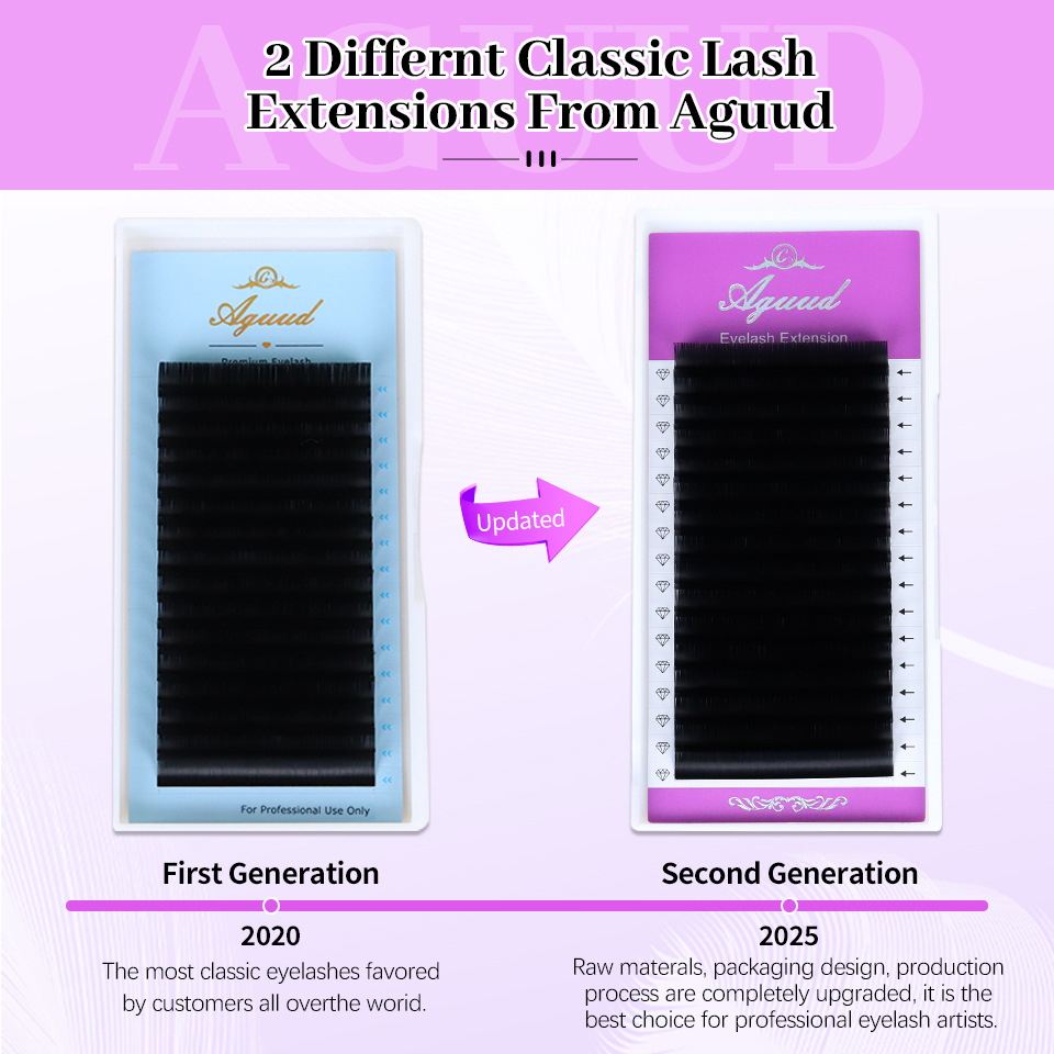 AGUUD 5 Baki/Lot Bulu Mata Pal - Eyelash Extension Supernatural ulasan dan harga