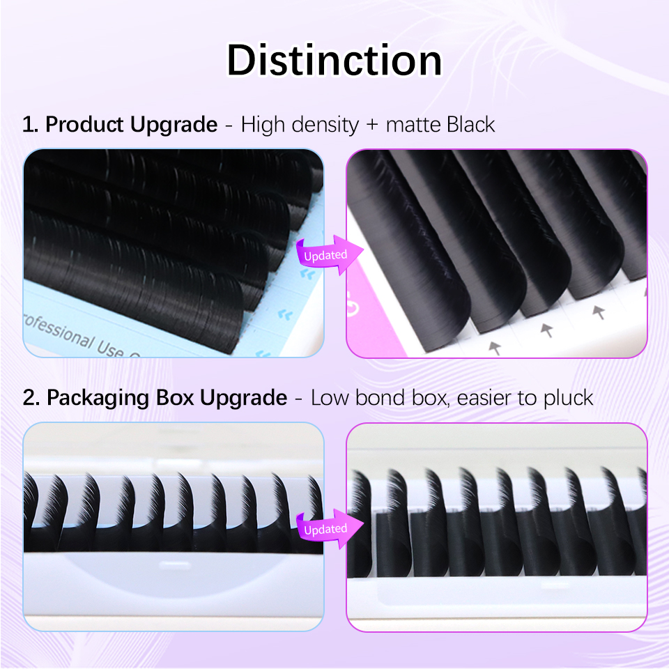 AGUUD 5 Baki/Lot Bulu Mata Pal - Eyelash Extension Supernatural ulasan dan harga
